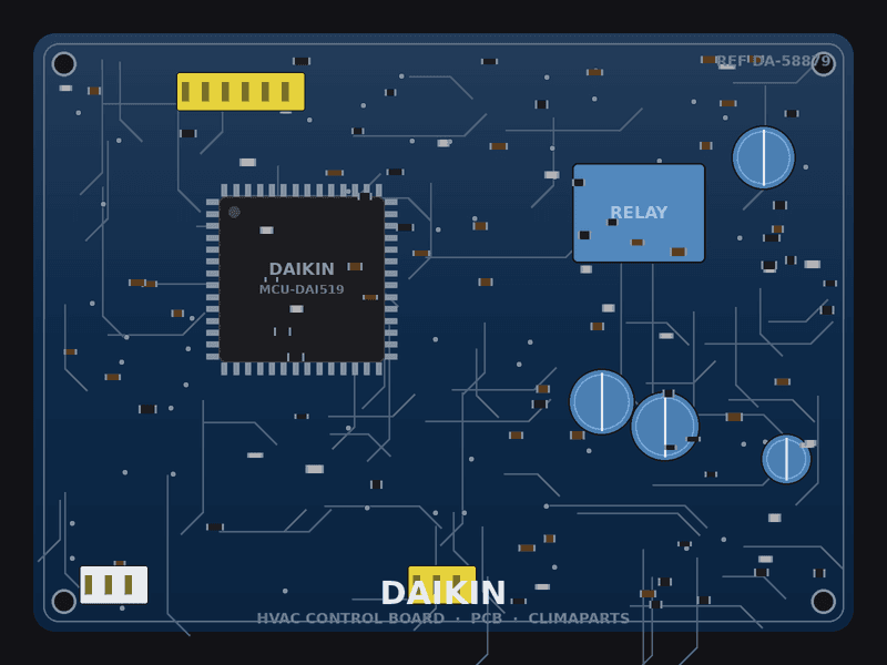 Carte commande Daikin Altherma EPLGA16DV3 PAC
