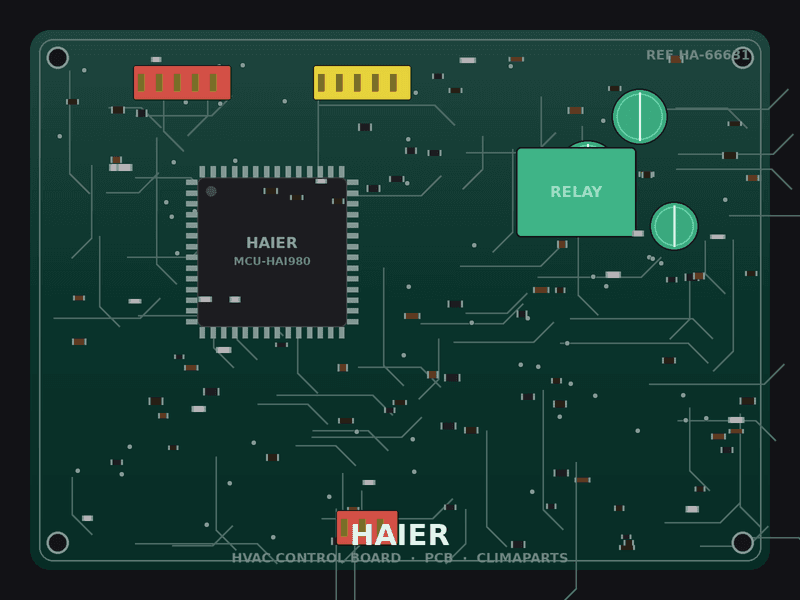 Carte affichage Haier Tundra reconditionnee ref 0151800244
