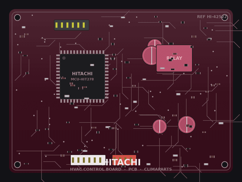 Carte onduleur Hitachi RAC-90NH inverter puissance