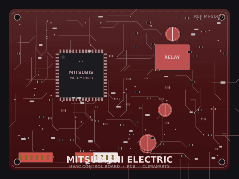 Carte PCB Mitsubishi Electric MSZ-LN50VGK murale