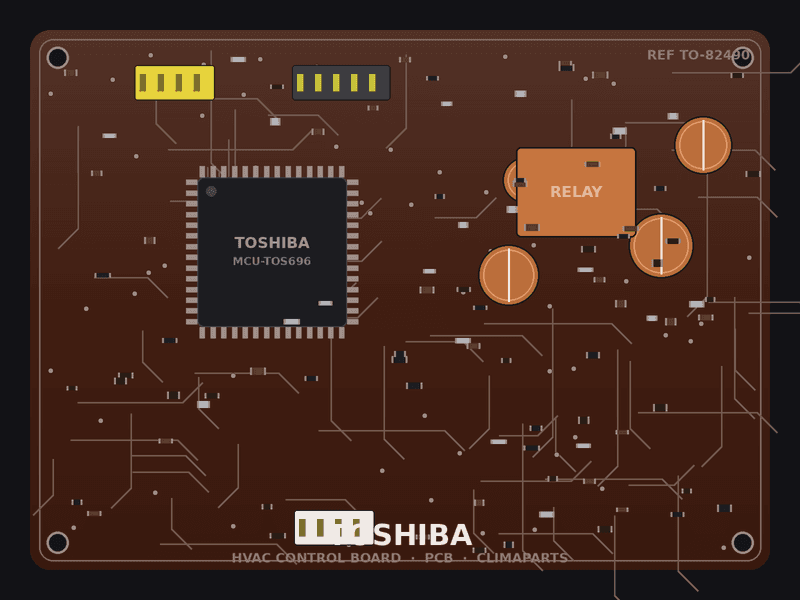 Carte PCB Toshiba Haori RAS-B16N3KV2-E