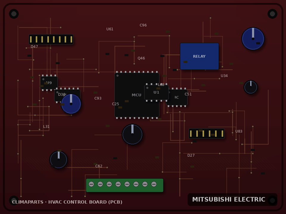 Code erreur P8 sur climatiseur Mitsubishi Electric — CLIMAPARTS